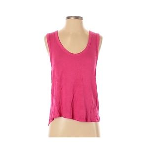 Free People Hot Pink Sleeveless Shirt